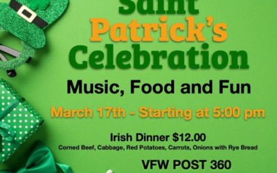 Come Celebrate Saint Patrick’s Day with us!